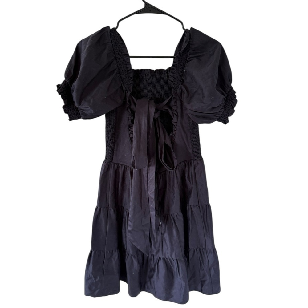 Alice + Olivia Elizabeth Bow Back Mini Dress - Picture 7 of 11